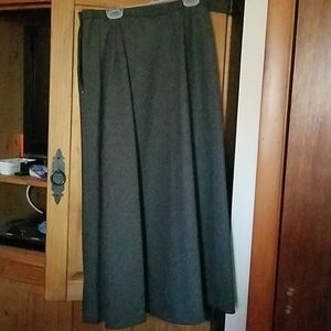 Long Wool skirt